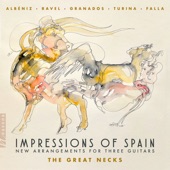 The Great Necks Guitar Trio - 6 piezas sobre cantos populares españoles (Excerpts Arr. G. Nestor for Guitar Trio): No. 6, Zapateado