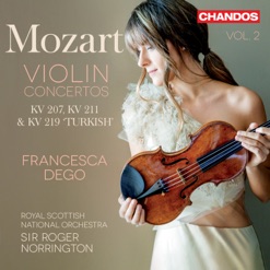 MOZART/VIOLIN CONCERTOS - VOL 2 cover art