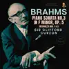 Brahms: Piano Sonata No. 3 in F minor, Op. 5 by Sir Clifford Curzon album lyrics, reviews, download