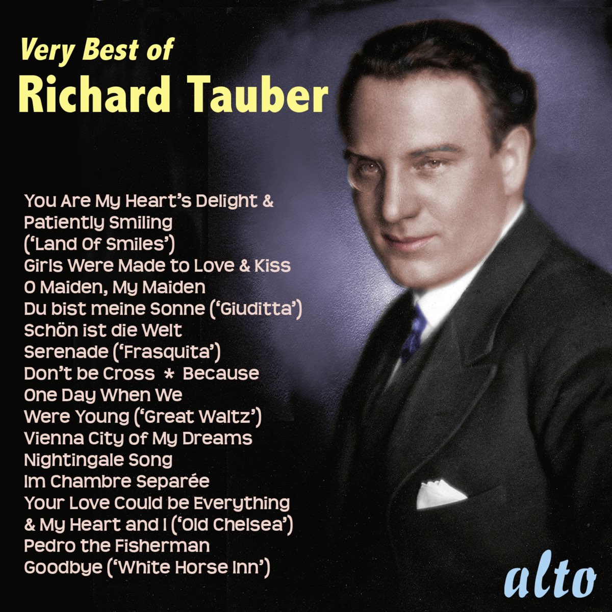 ‎Very Best Of Richard Tauber By Richard Tauber On Apple Music