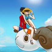 Luffy's Fierce Attack! (One Piece) artwork