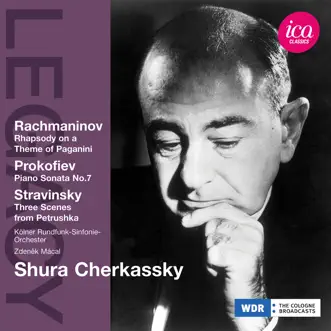 Rachmaninov: Rhapsody on a Theme of Paganini - Prokofiev: Piano Sonata No. 7 - Stravinsky: Three Scenes from Petrushka by Shura Cherkassky, Zdeněk Mácal & Kölner Rundfunk-Sinfonie-Orchester album reviews, ratings, credits