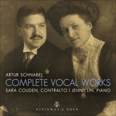 Artur Schnabel: Complete Vocal Works artwork