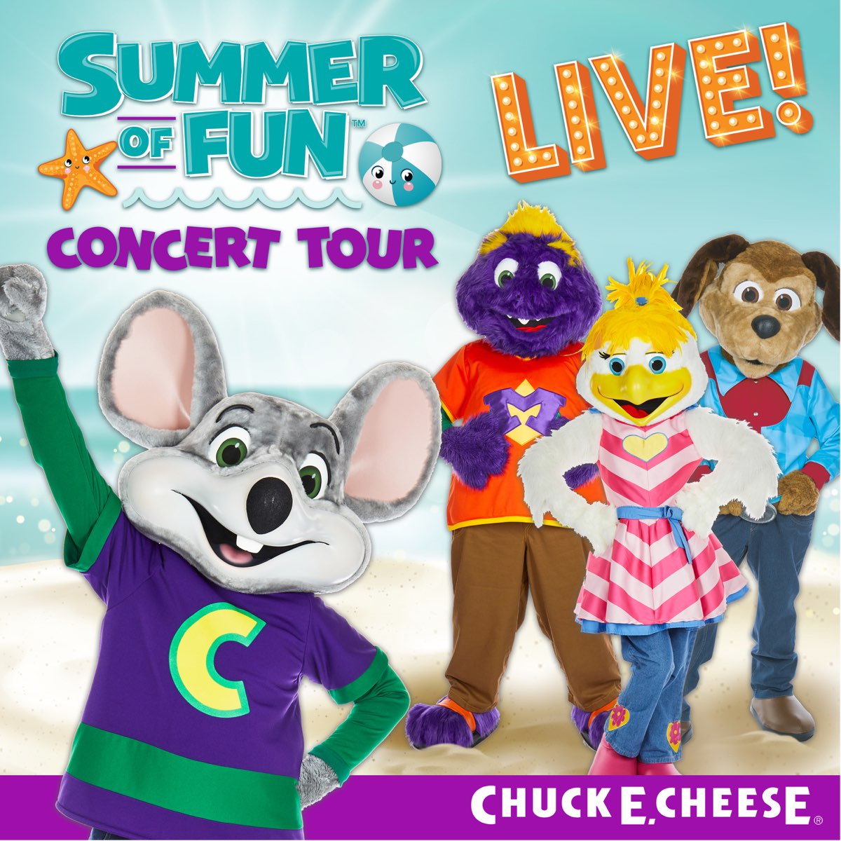 ‎Summer of Fun Concert Tour (Live!) by Chuck E. Cheese on Apple Music