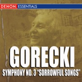 Gorecki Symphony No. 3 'Sorrowful Songs' (feat. Teresa Erb) artwork