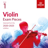 Violin Exam Pieces 2020-2023, ABRSM Grade 1 artwork