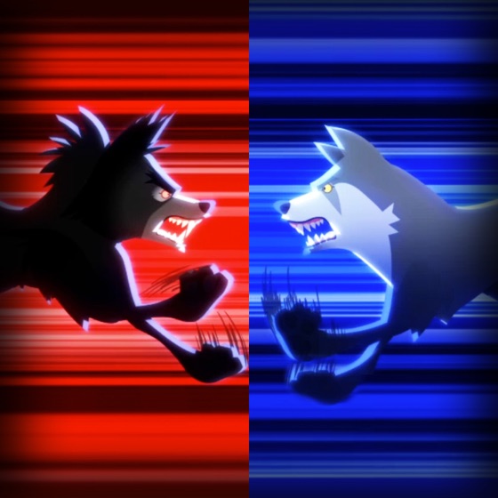 Cover artwork for Insanity Wolf vs. Courage Wolf