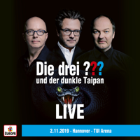 Die drei ??? - und der dunkle Taipan (LIVE - 02.11.19 Hannover, TUI Arena) artwork