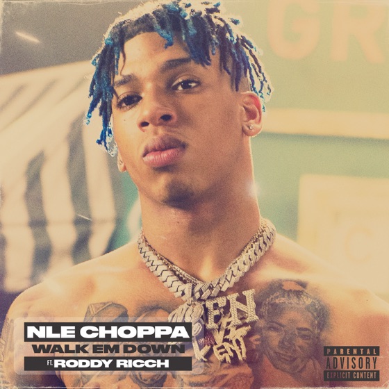 Cover artwork for Walk Em Down (feat. Roddy Ricch)