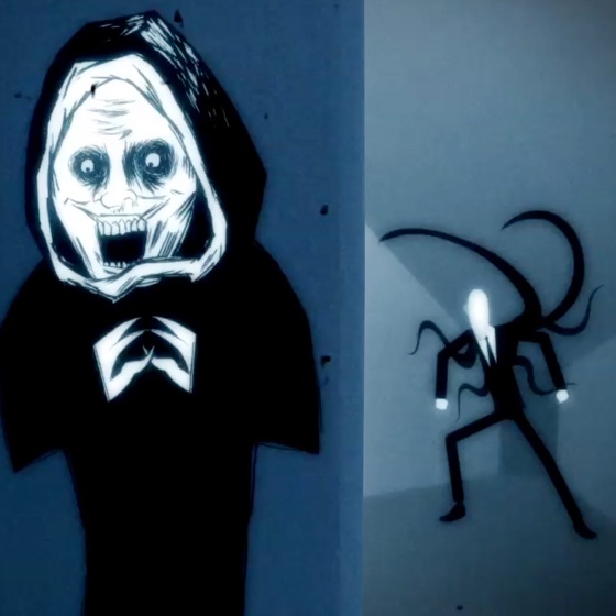 Cover artwork for Slender Man vs. Unwanted House Guest