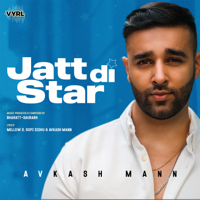 Avkash Mann - Jatt Di Star - Single artwork