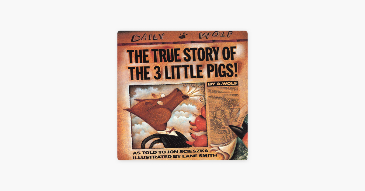 three little pigs book told by the wolf