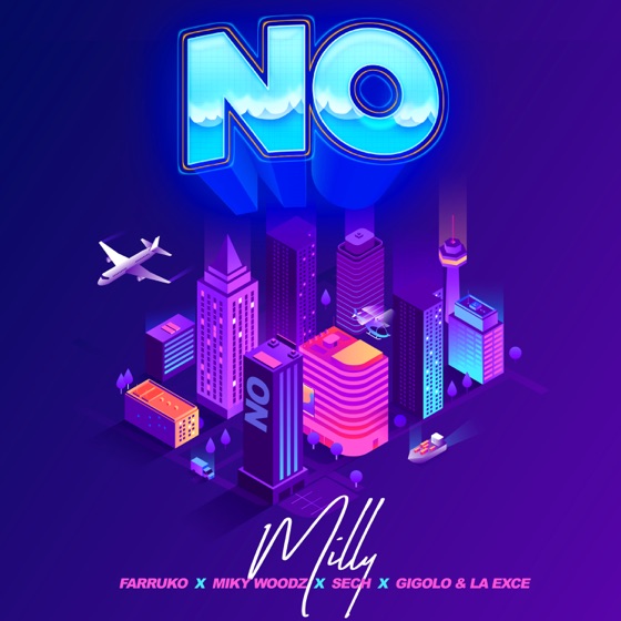 Cover artwork for No (feat. Miky Woodz & Gigolo Y La Exce)