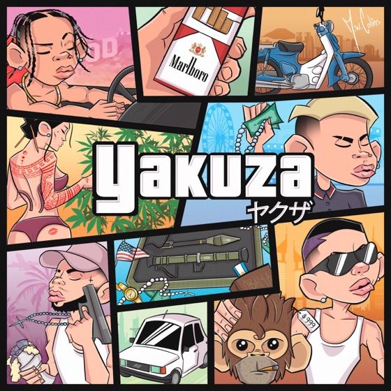 Cover artwork for Yakuza (feat. Blunted Vato)