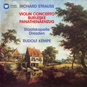 Strauss: Violin Concerto, Op. 8, Burleske for Piano and Orchestra & Panathenäenzug, Op. 74 artwork