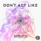 Don't Act Like (Radio Edit) [feat. Amber Skyes] - DJ Serafin lyrics