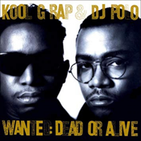 Kool G Rap & DJ Polo - Wanted: Dead or Alive artwork