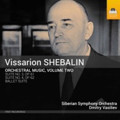 Shebalin: Orchestral Music, Vol. 2 artwork