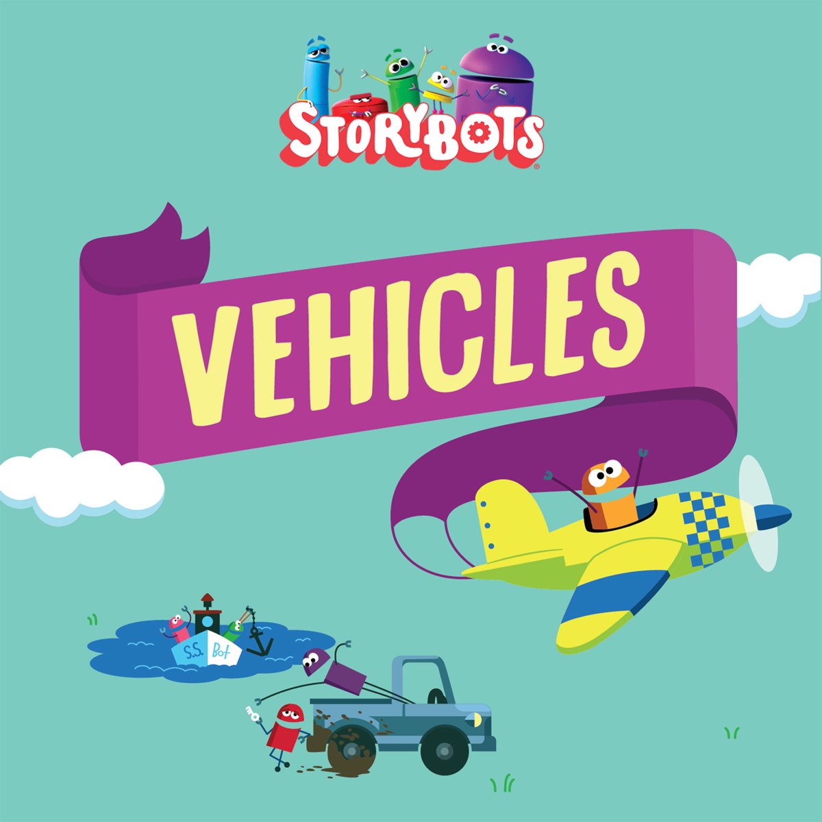 ‎Storybots Vehicles - EP by StoryBots on Apple Music