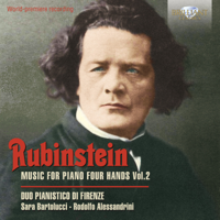 Duo Pianistico di Firenze - Rubinstein: Music for Piano Four Hands, Vol. 2 artwork