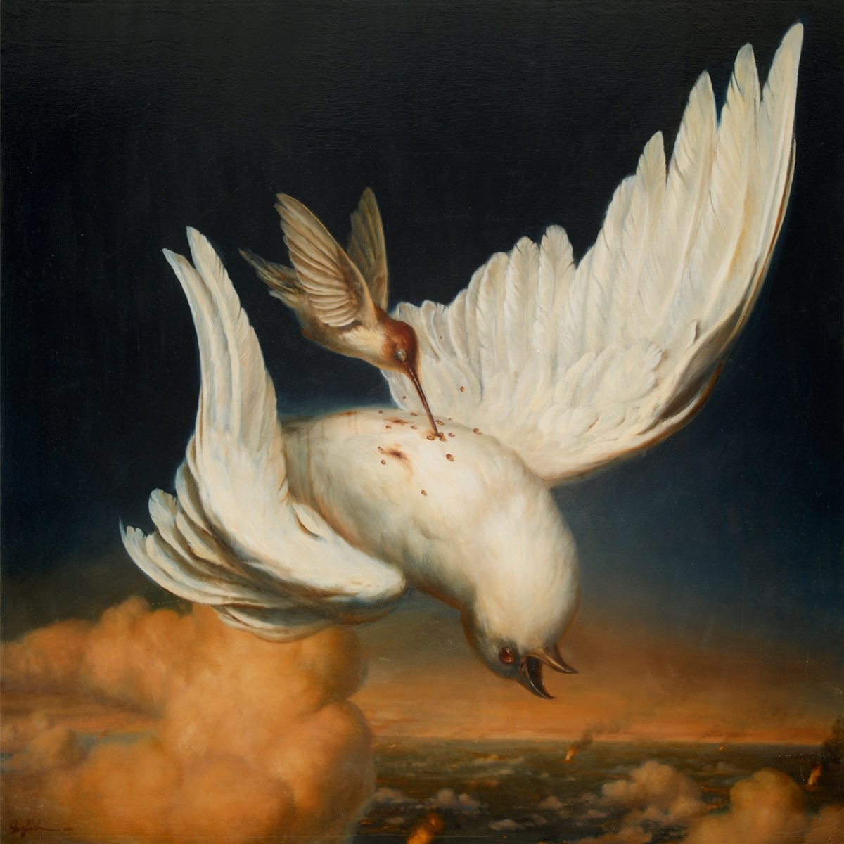 Эстетика голубей. Художник Martin Wittfooth. Мартин Витвус (Мартин Виттфут) картины. Мир сюрреализма в картинах Мартина Виттфута.. Голубь сюрреализм.