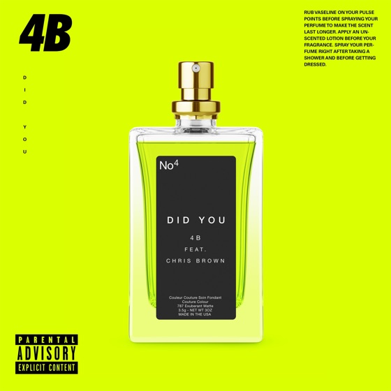 Cover artwork for Did You (feat. Chris Brown)