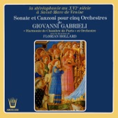 Gabrielli - Sonates et canzoni pour 5 orchestres artwork