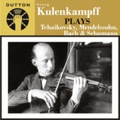 Kulenkampff Plays Tchaikovsky, Mendelssohn, Bach & Schumann artwork