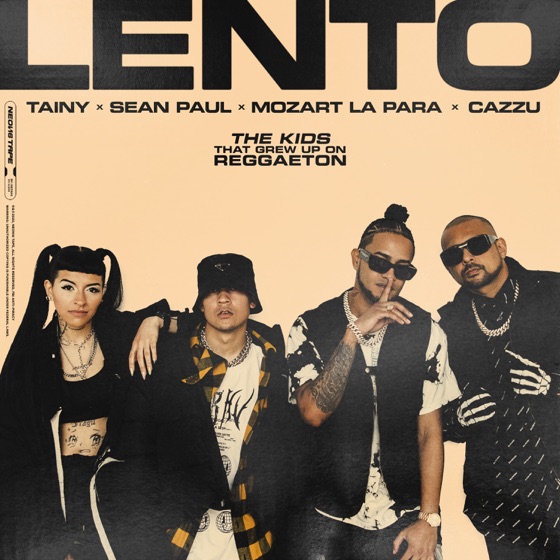 Cover artwork for LENTO (feat. Cazzu)