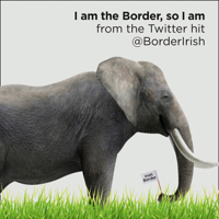 @BorderIrish - I Am the Border, So I Am artwork