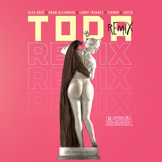 Cover artwork for Toda Remix (Remix) [feat. Cazzu & Lyanno]