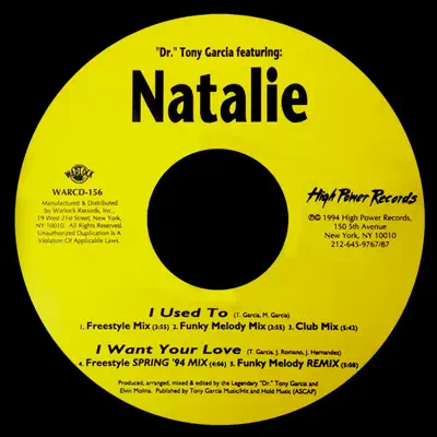 I Used to / I Want Your Love - EP - Natalie I Used to / I Want Your Love - EP - Natalie
