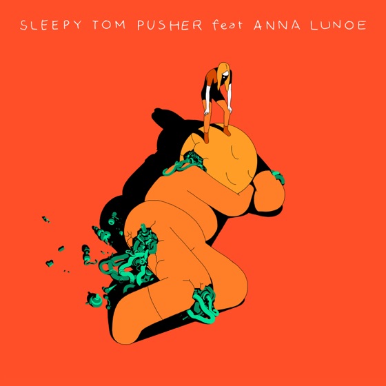 Cover artwork for Pusher (feat. Anne Lunoe)