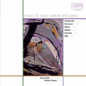 Hindemith, Schoeck & Others: Music for Bass Clarinet & Piano artwork