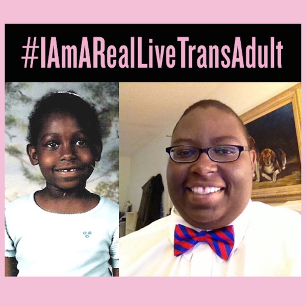 I Am A Real Live Trans Adult - #QueerAsPinkInk cover