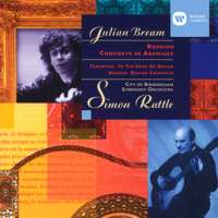 Sir Simon Rattle, Julian Bream & City of Birmingham Symphony Orchestra - Rodrigo: Concierto de Aranjuez - Takemitsu: To the Edge of Dream - Arnold: Guitar Concerto artwork