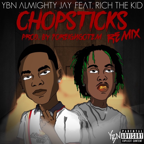 Cover artwork for Chopsticks (feat. Rich The Kid)