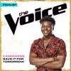 Save It For Tomorrow (The Voice Performance) - Single artwork