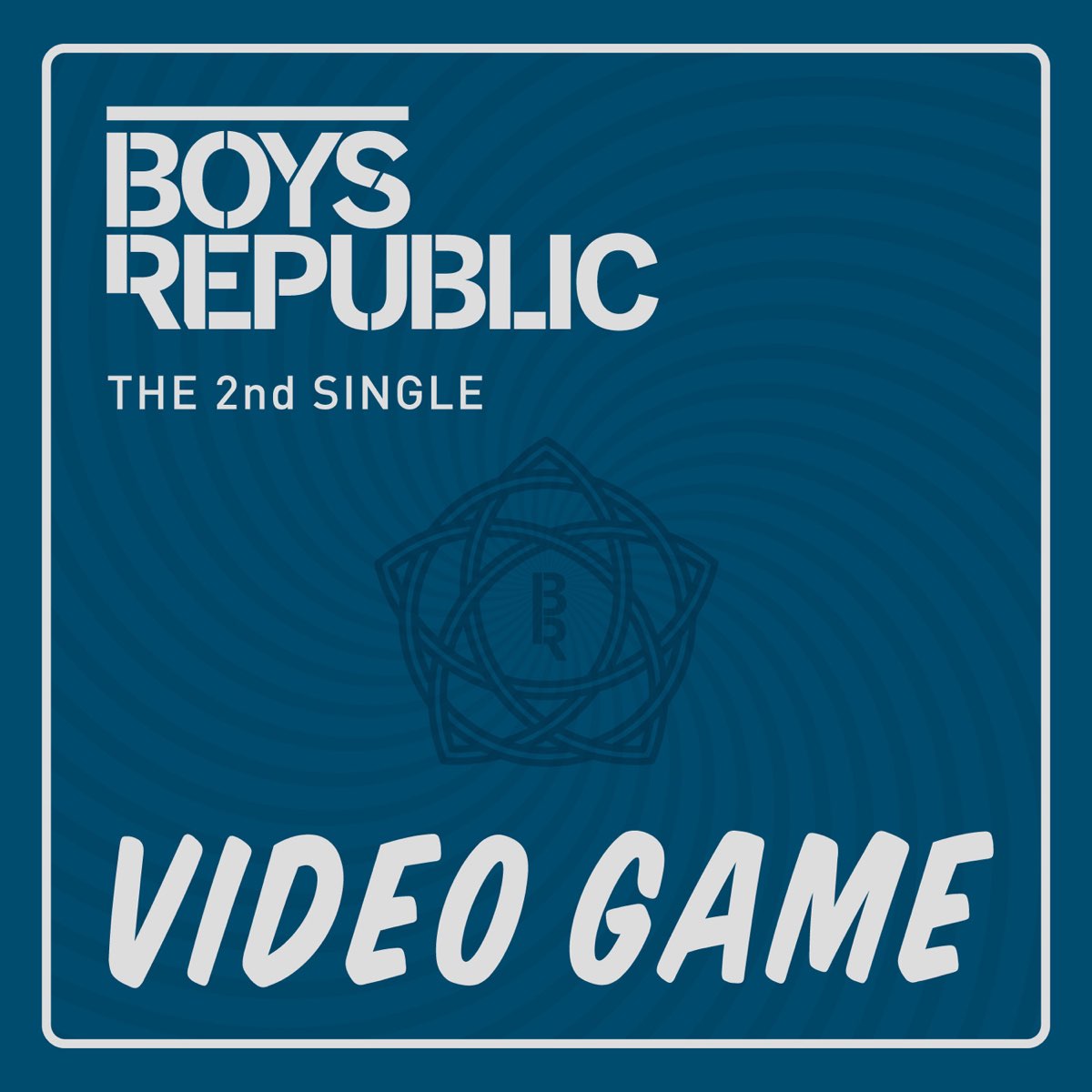 Video game Single Cover. Single boy.