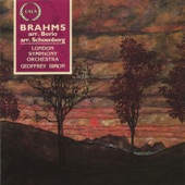 Brahms: Piano Quartet in G Minor Op. 25 – Berio: Op. 120, No. 1 for Clarinet and Orchestra artwork