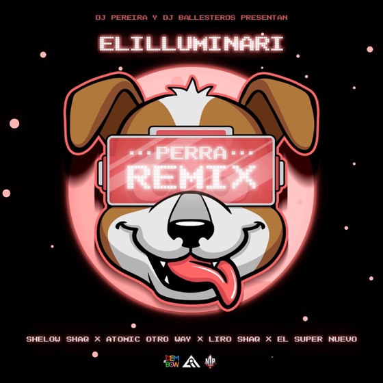 Cover artwork for Perra (feat. Liro Shaq & El Super Nuevo) [Remix]