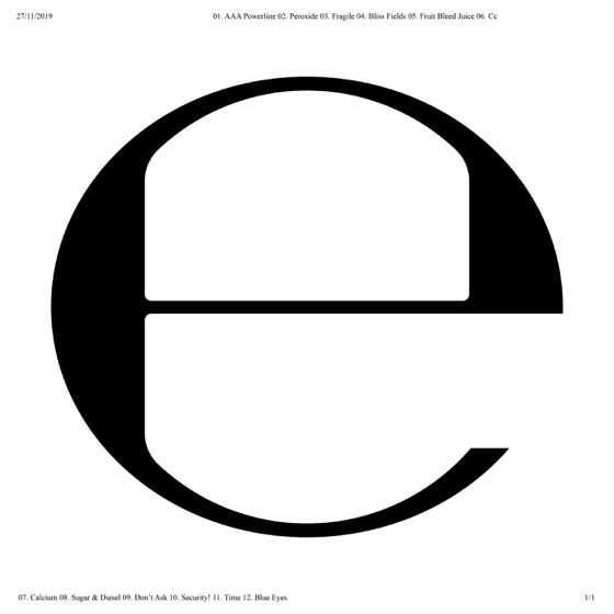Cover artwork for Cc