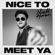 Nice to Meet Ya - Niall Horan