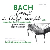 Bach: Harpsichord Concertos Vol. 3, Complete Concertos for two Harpsichords artwork