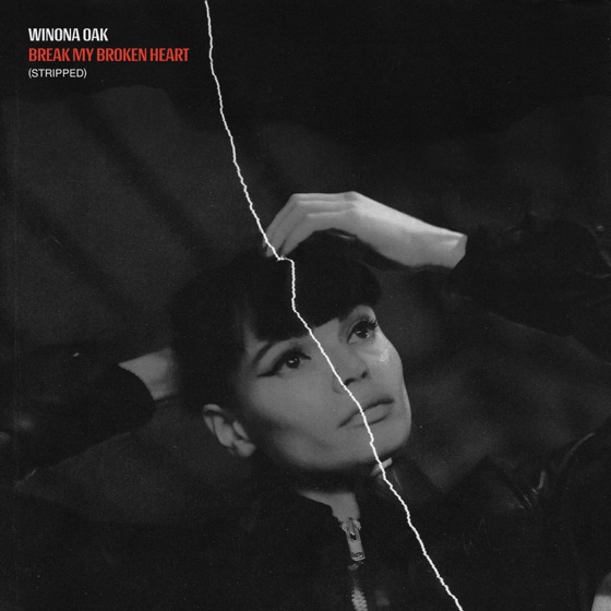 Cover artwork for Break My Broken Heart (Stripped)