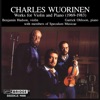 Charles Wuorinen: Works for Violin & Piano