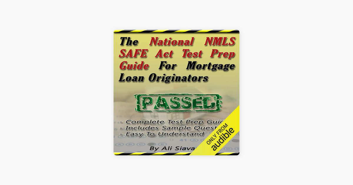‎The National NMLS SAFE Act Test Prep Guide for Mortgage Loan