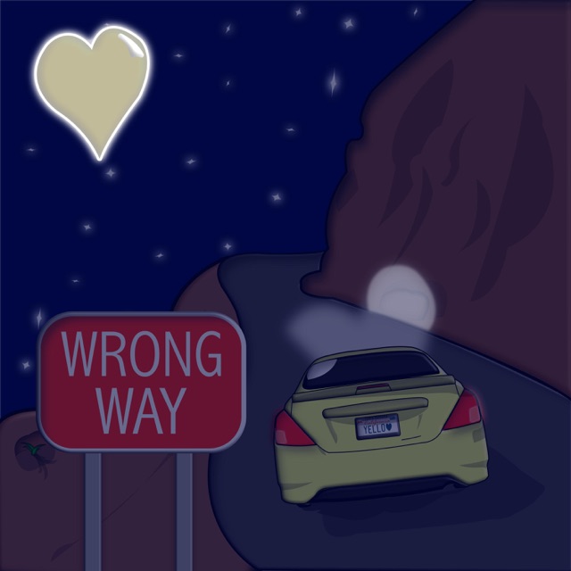 Yello Heart Wrong Way - Single Album Cover