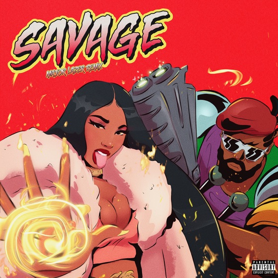 Cover artwork for Savage (Major Lazer Remix)