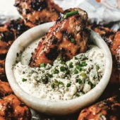 Wings and Blue Cheese artwork